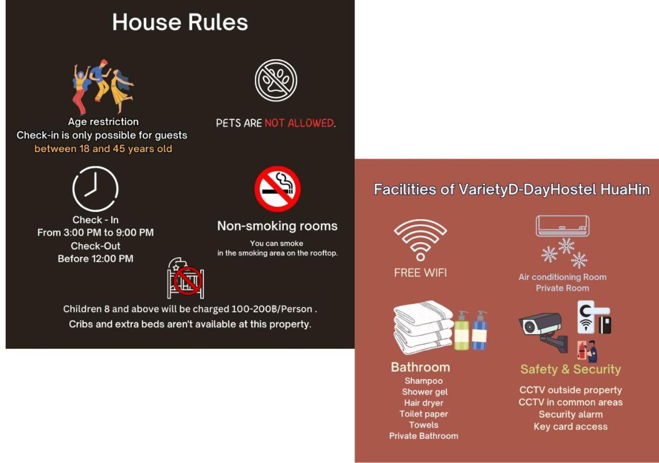 Varietyd-Dayhostel Huahin 外观 照片
